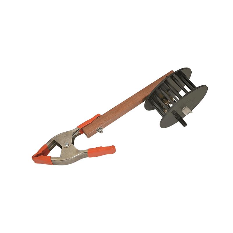 HT WOOD RATTLE REEL CLAMP ON